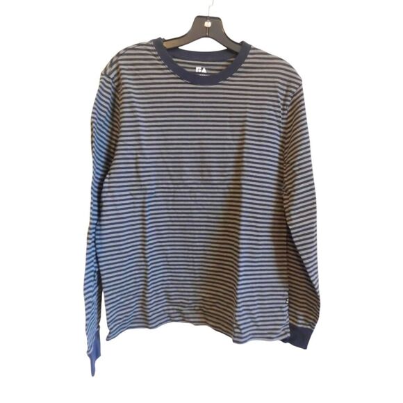 Free Assembly Grey blue and grey strip long sleeve - Picture 1 of 6